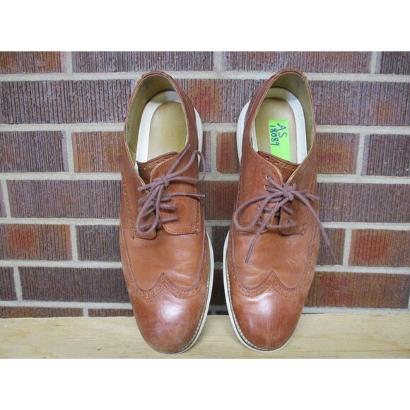 Cole Haan Mens Original Grand Wingtip Oxford Brown Leather C26471 Size 10.5 M main image 15